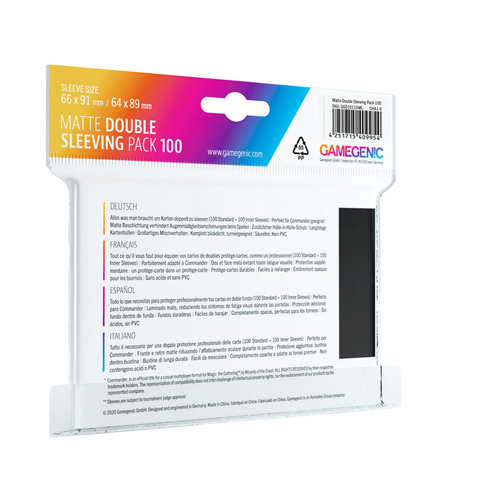 GameGenic: Matte Prime Sleeves (Online Order Only)