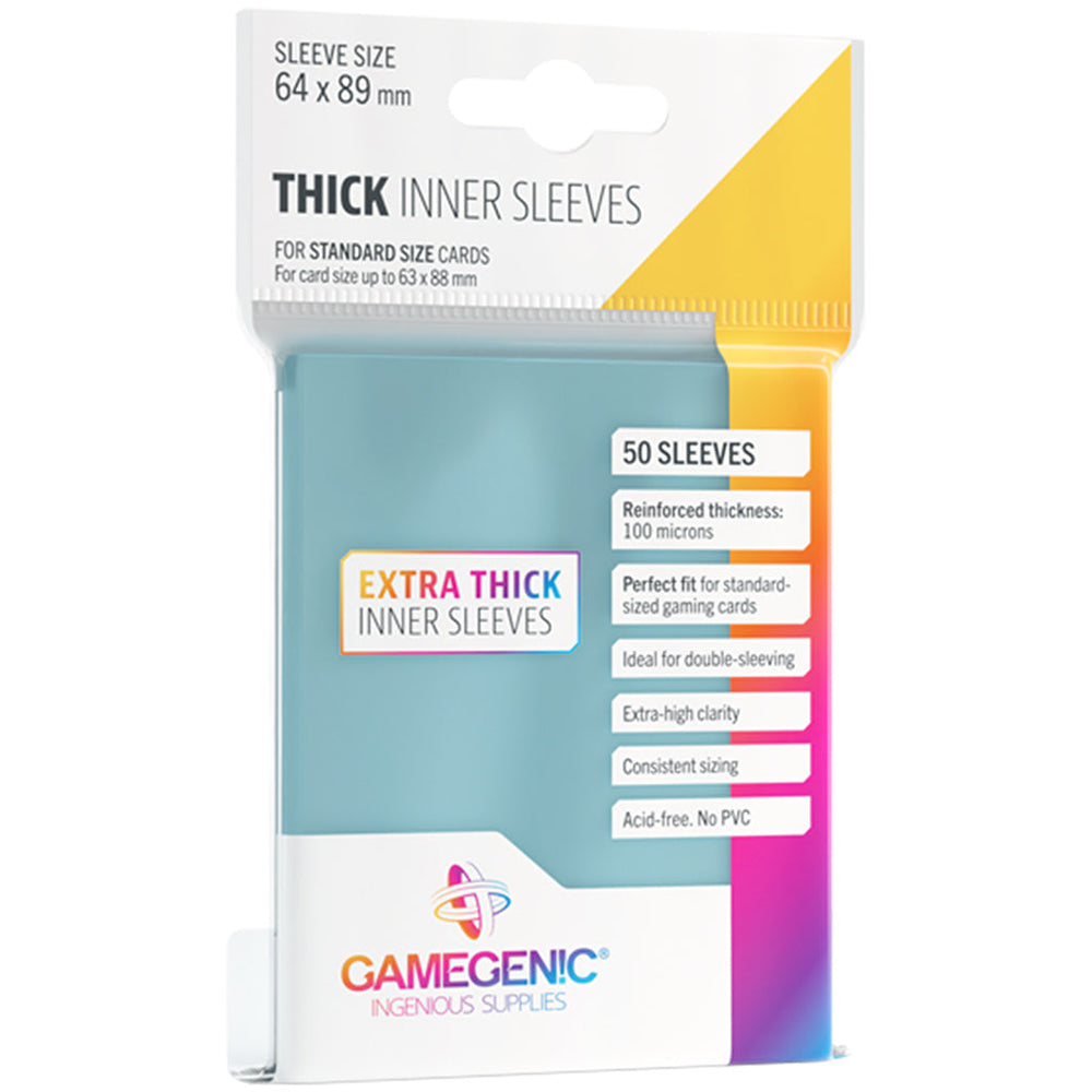 Gamegenic: Thick Inner Sleeves (Online Order Only)