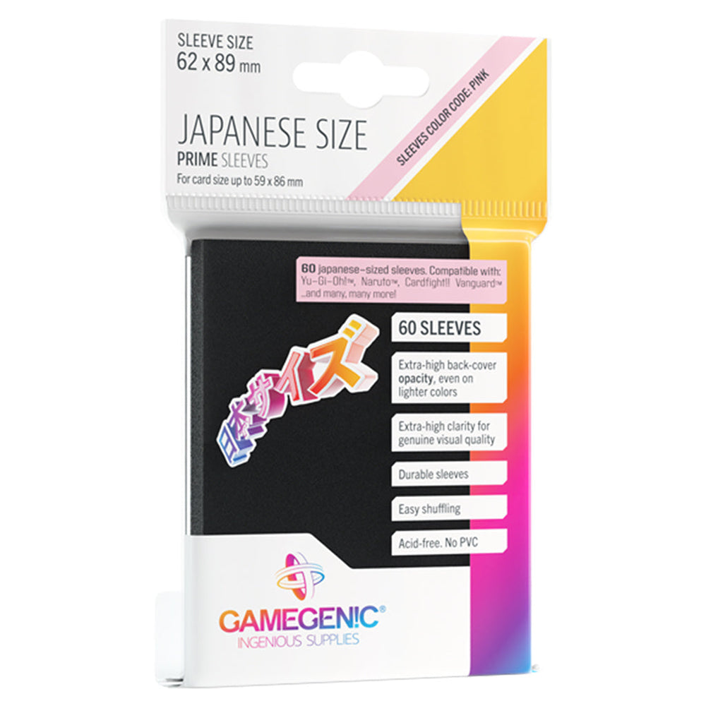Gamegenic: Prime Sleeves Japanese Size (ONLINE ORDER ONLY)