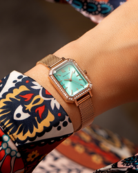 Icon - Rose Gold Turqoise (Online Only)