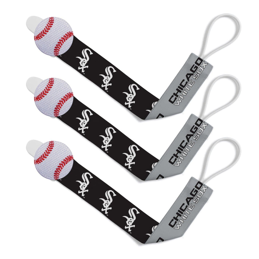 Chicago White Sox - Pacifier Clip 3-Pack (ONLINE ORDER ONLY)