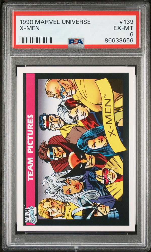 1990 MARVEL UNIVERSE X-MEN  #139 - PSA 6 (Online Order Only)