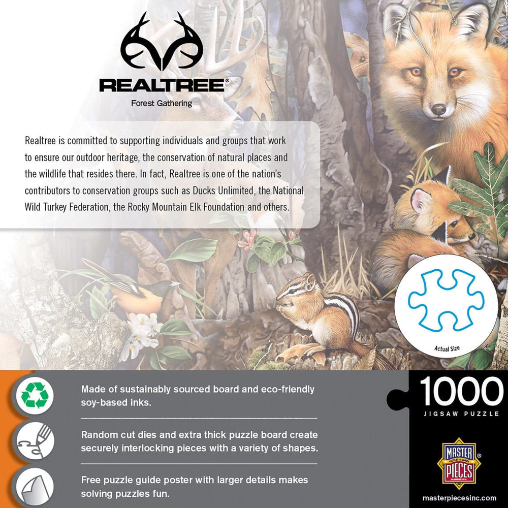 Realtree - Forest Gathering 1000 Piece Jigsaw Puzzle (ONLINE ORDER ONLY)