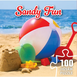 Sandy Fun 100 Piece Jigsaw Puzzle (ONLINE ORDER ONLY)