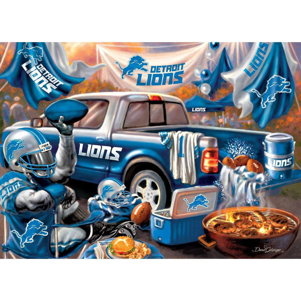 Detroit Lions - Gameday 1000 Piece Jigsaw Puzzle (ONLINE ORDER ONLY)