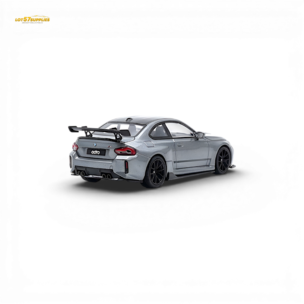 (Pre-Order) SW BMW G87 M2 ADRO - Low Tail Titanium Grey 1:64 (ONLINE ORDER ONLY)