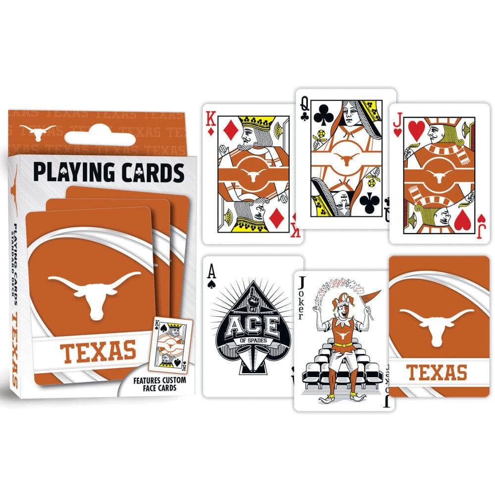 Texas Longhorns Playing Cards - 54 Card Deck (ONLINE ORDER ONLY)
