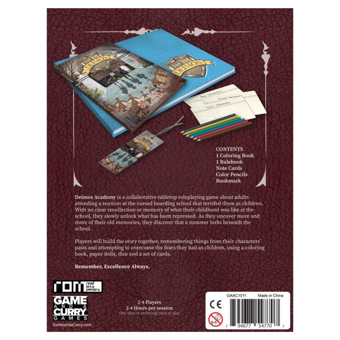 Deimos Academy (ONLINE ORDER ONLY)