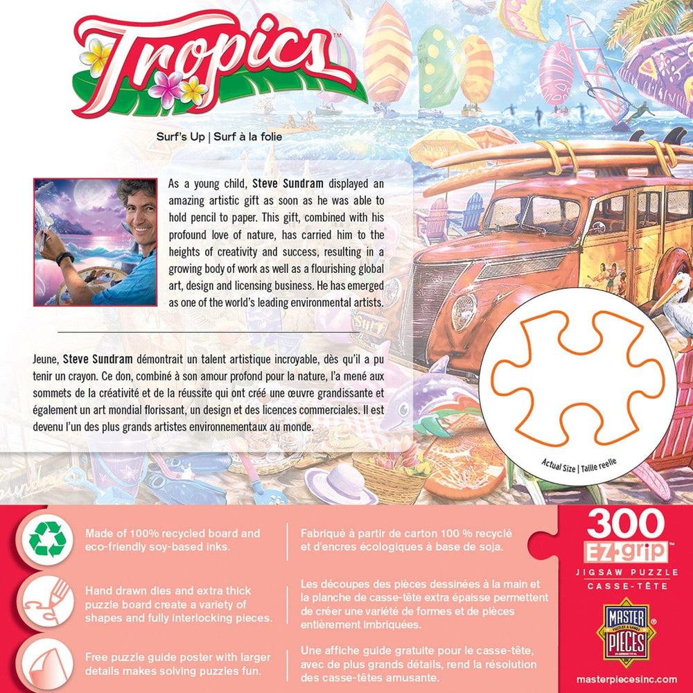 Tropics - Surf's Up 300 Piece EZ Grip Jigsaw Puzzle (ONLINE ORDER ONLY)