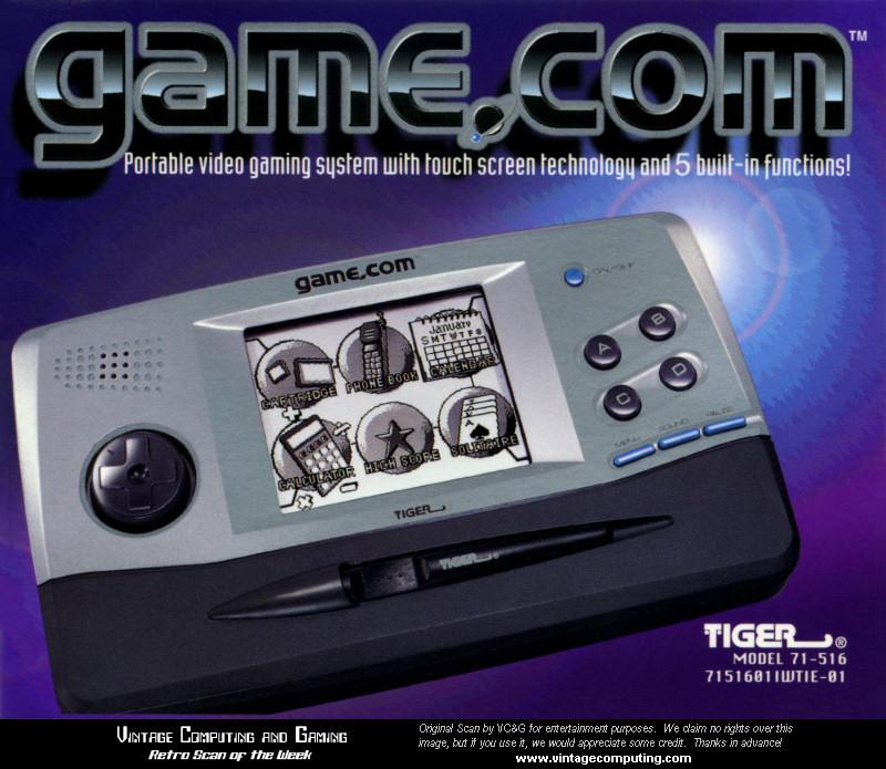 Game.com (Tiger) (ONLINE ORDER ONLY)