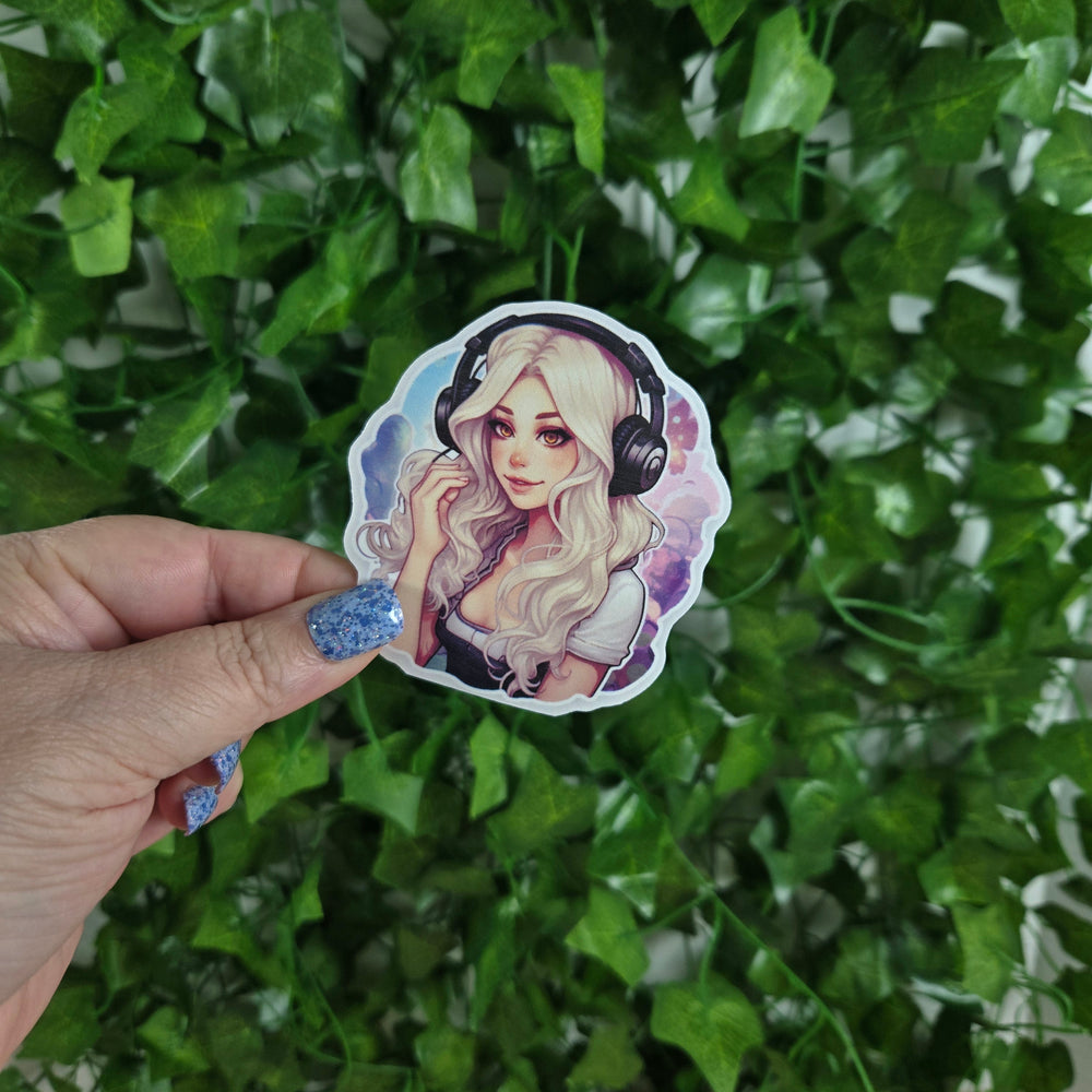 Gamer Girl Sticker (ONLINE ORDER ONLY)