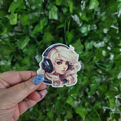 Gamer Girl Sticker (ONLINE ORDER ONLY)