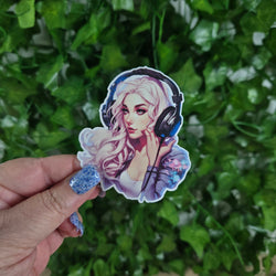 Gamer Girl Sticker (ONLINE ORDER ONLY)