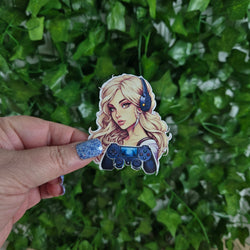 Gamer Girl Sticker (ONLINE ORDER ONLY)