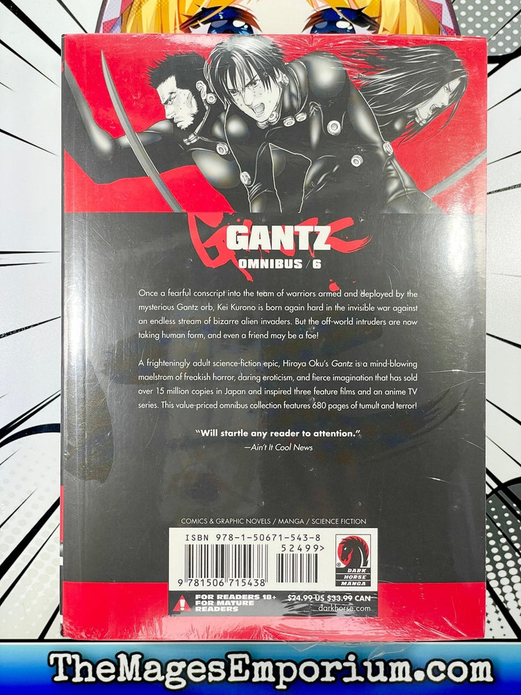 Gantz Omnibus 6 (Online Order Only)