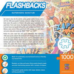 Flashbacks - Superhero Sanctum 1000 Piece Jigsaw Puzzle (ONLINE ORDER ONLY)