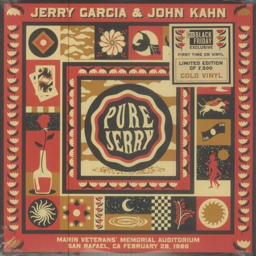 Pure Jerry: Marin Veterans Memorial Auditorium, San Rafael, CA - February 28, 1986 (RSD11.24.23) [Vinyl] (ONLINE ORDER ONLY)