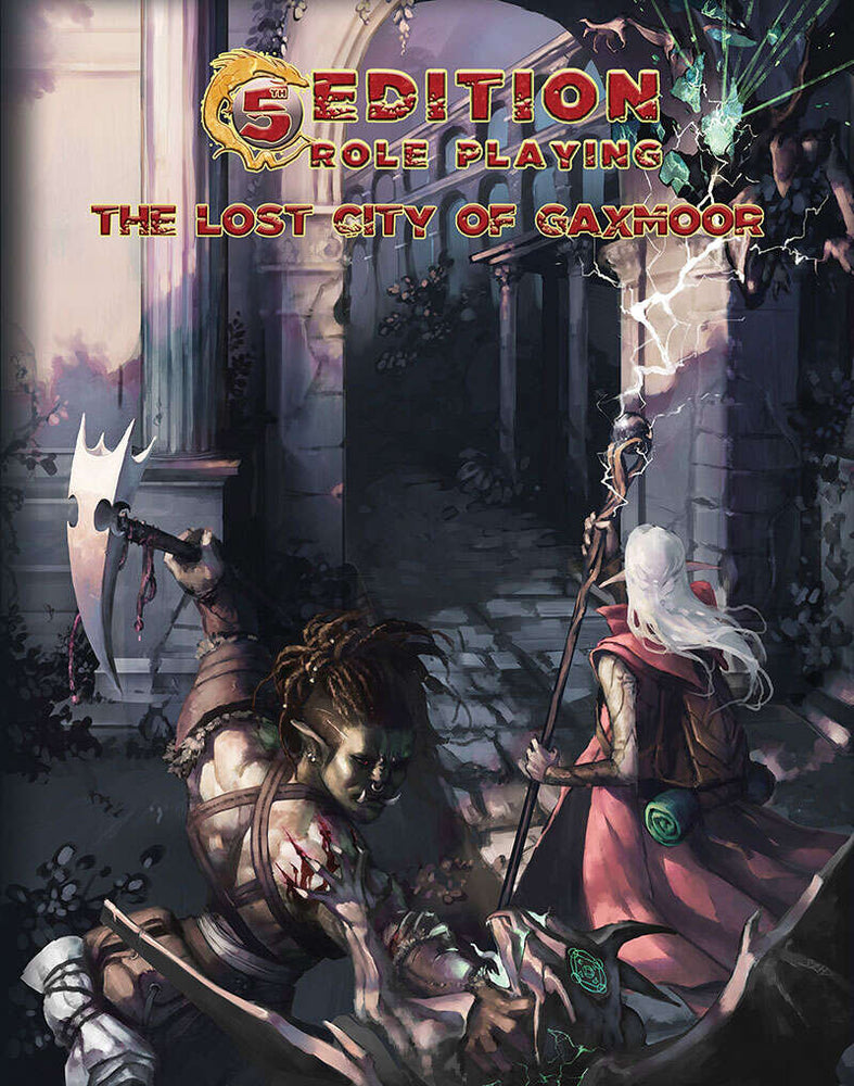 The Lost City of Gaxmoor (5E) (Online Only)