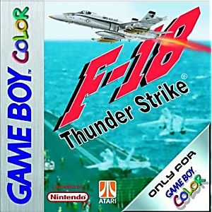 F-18 Thunder Strike (Gameboy Color) (ONLINE ORDER ONLY)