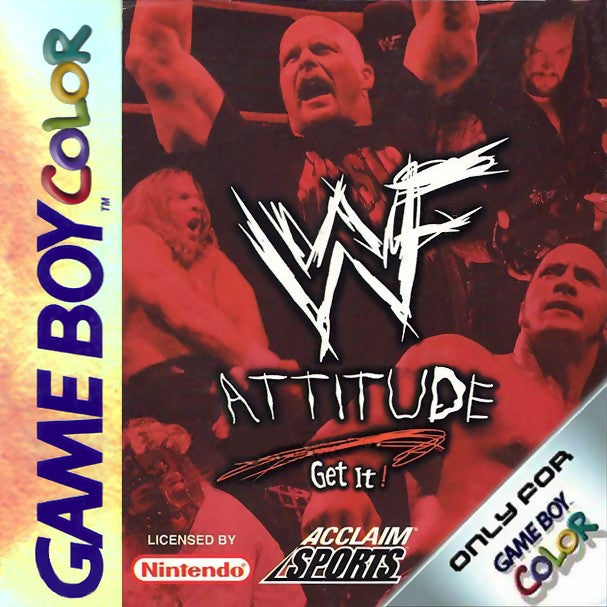 WWF Attitude (Gameboy Color) (ONLINE ORDER ONLY)