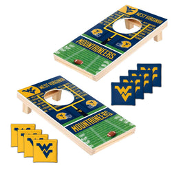 West Virginia Mountaineers - NCAA Tabletop Cornhole (ONLINE ORDER ONLY)