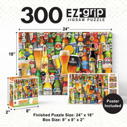 Trendz - Bottoms Up 300 Piece EZ Grip Jigsaw Puzzle