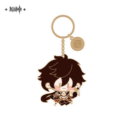 Genshin Impact Chibi Character Metal Pendant (ONLINE ORDER ONLY)