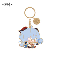 Genshin Impact Chibi Character Metal Pendant (ONLINE ORDER ONLY)