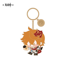 Genshin Impact Chibi Character Metal Pendant (ONLINE ORDER ONLY)