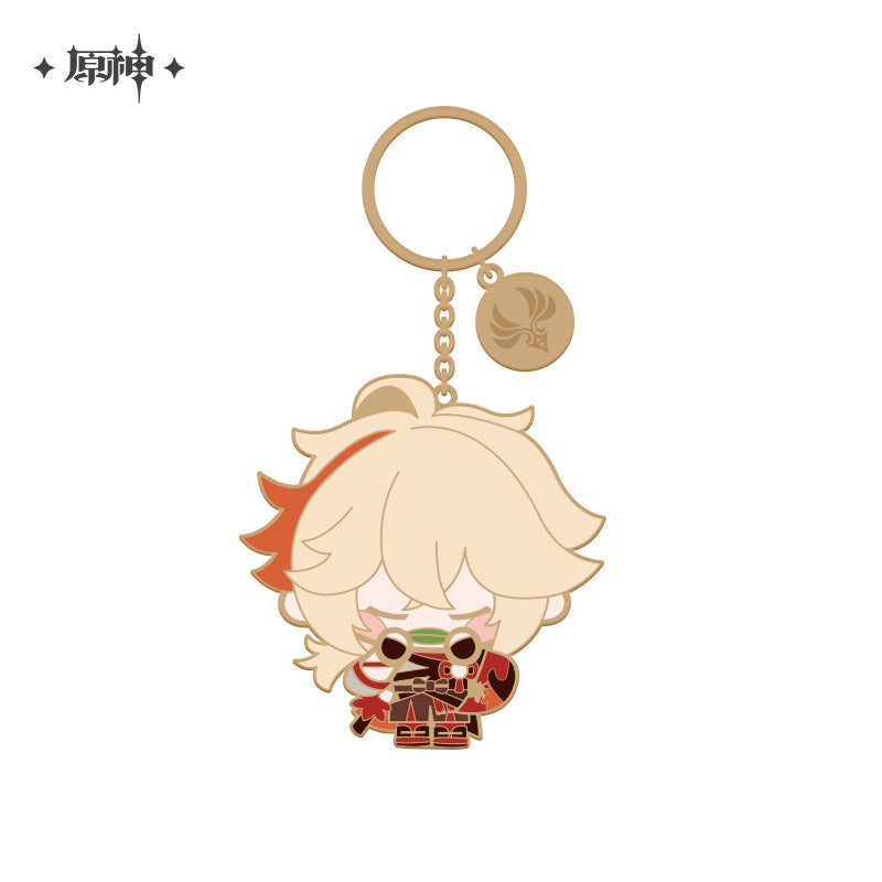 Genshin Impact Chibi Character Metal Pendant (ONLINE ORDER ONLY)