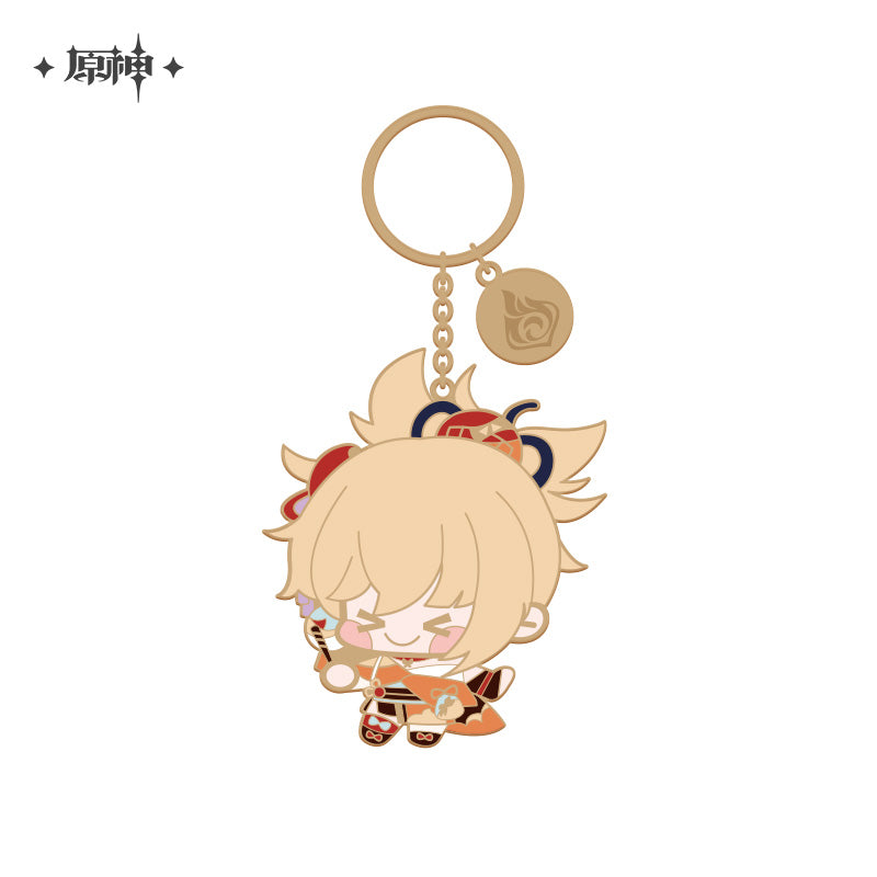 Genshin Impact Chibi Character Metal Pendant (ONLINE ORDER ONLY)