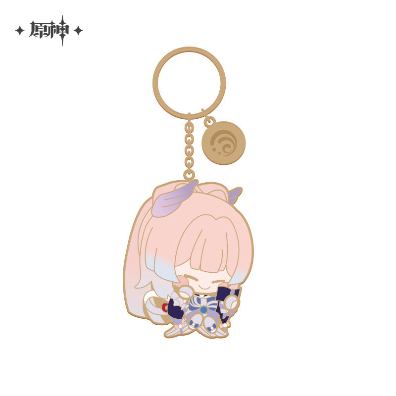 Genshin Impact Chibi Character Metal Pendant (ONLINE ORDER ONLY)