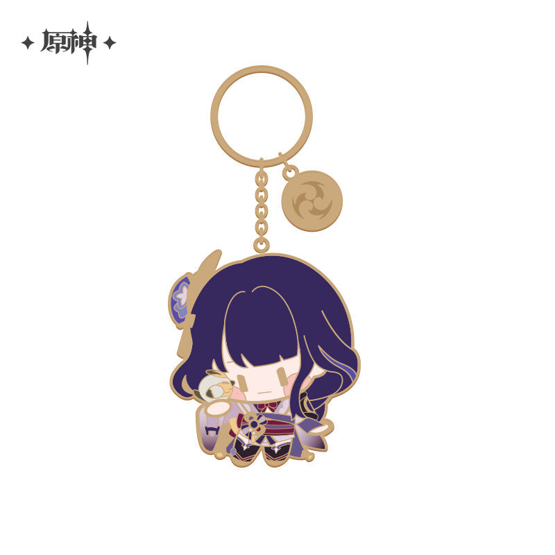 Genshin Impact Chibi Character Metal Pendant (ONLINE ORDER ONLY)