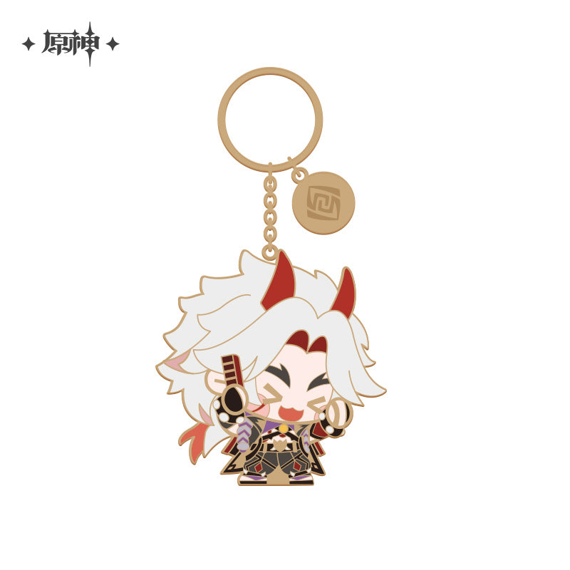 Genshin Impact Chibi Character Metal Pendant (ONLINE ORDER ONLY)