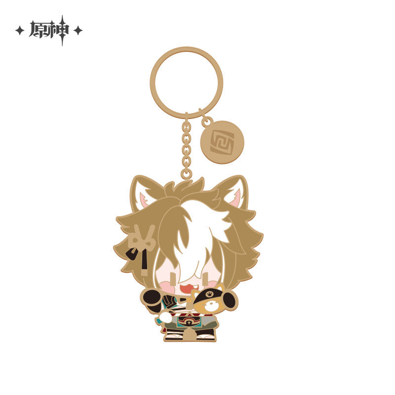 Genshin Impact Chibi Character Metal Pendant (ONLINE ORDER ONLY)