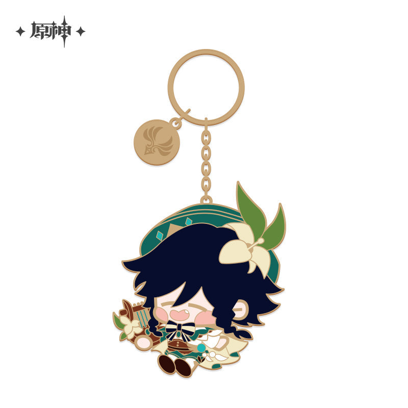 Genshin Impact Chibi Character Metal Pendant (ONLINE ORDER ONLY)