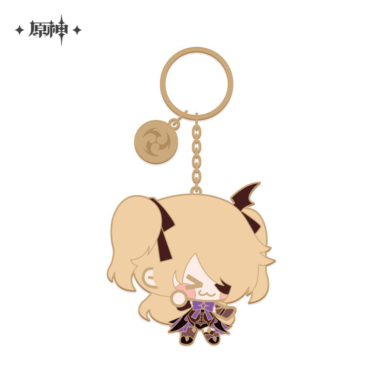 Genshin Impact Chibi Character Metal Pendant (ONLINE ORDER ONLY)