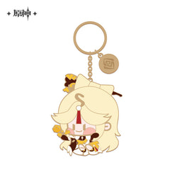 Genshin Impact Chibi Character Metal Pendant (ONLINE ORDER ONLY)