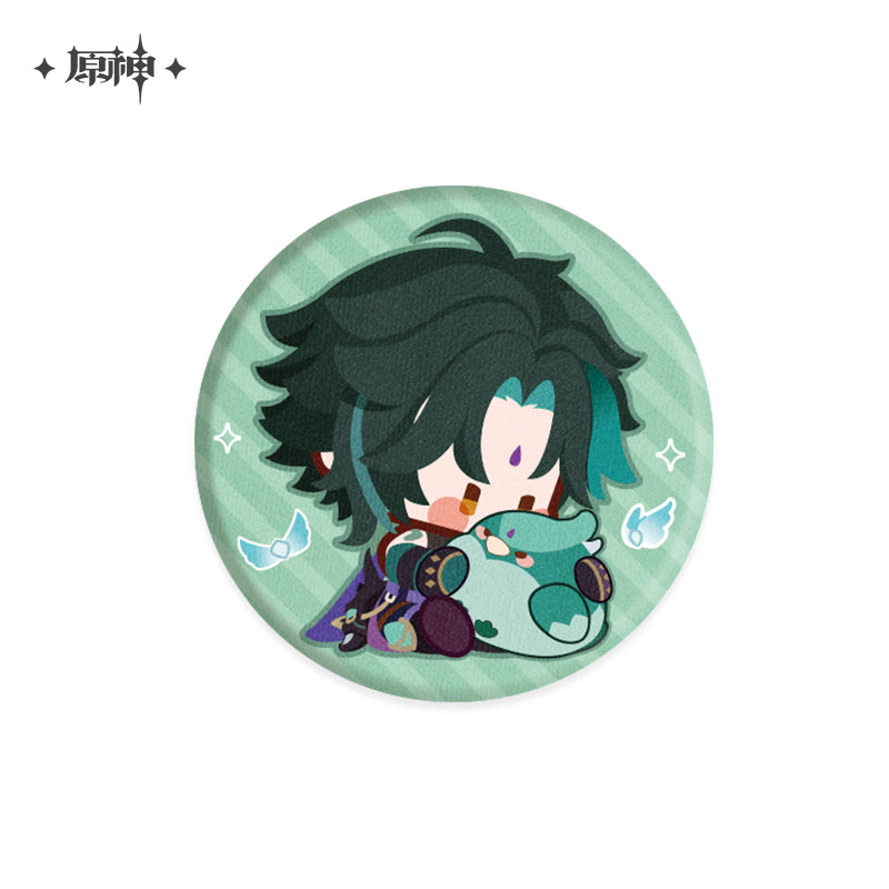 Genshin Impact Chibi Character Plush Badge (ONLINE ORDER ONLY)