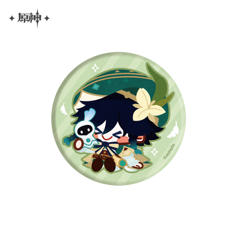 Genshin Impact Chibi Character Plush Badge (ONLINE ORDER ONLY)
