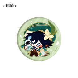 Genshin Impact Chibi Character Plush Badge (ONLINE ORDER ONLY)