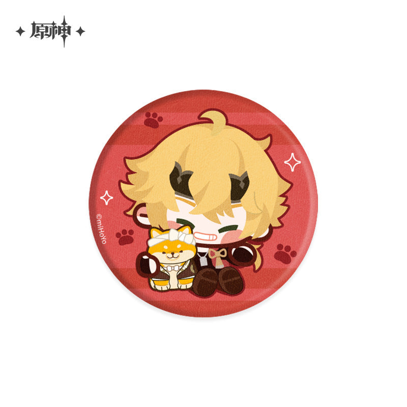 Genshin Impact Chibi Character Plush Badge (ONLINE ORDER ONLY)