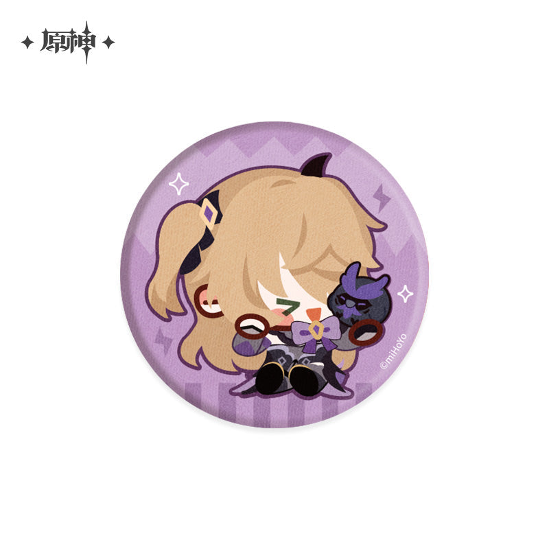 Genshin Impact Chibi Character Plush Badge (ONLINE ORDER ONLY)