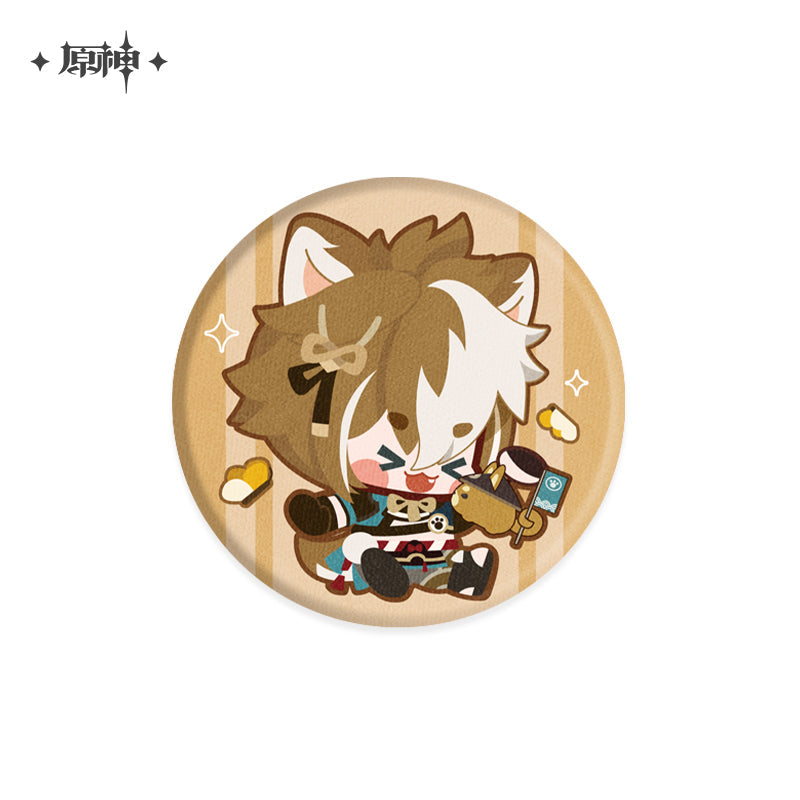 Genshin Impact Chibi Character Plush Badge (ONLINE ORDER ONLY)