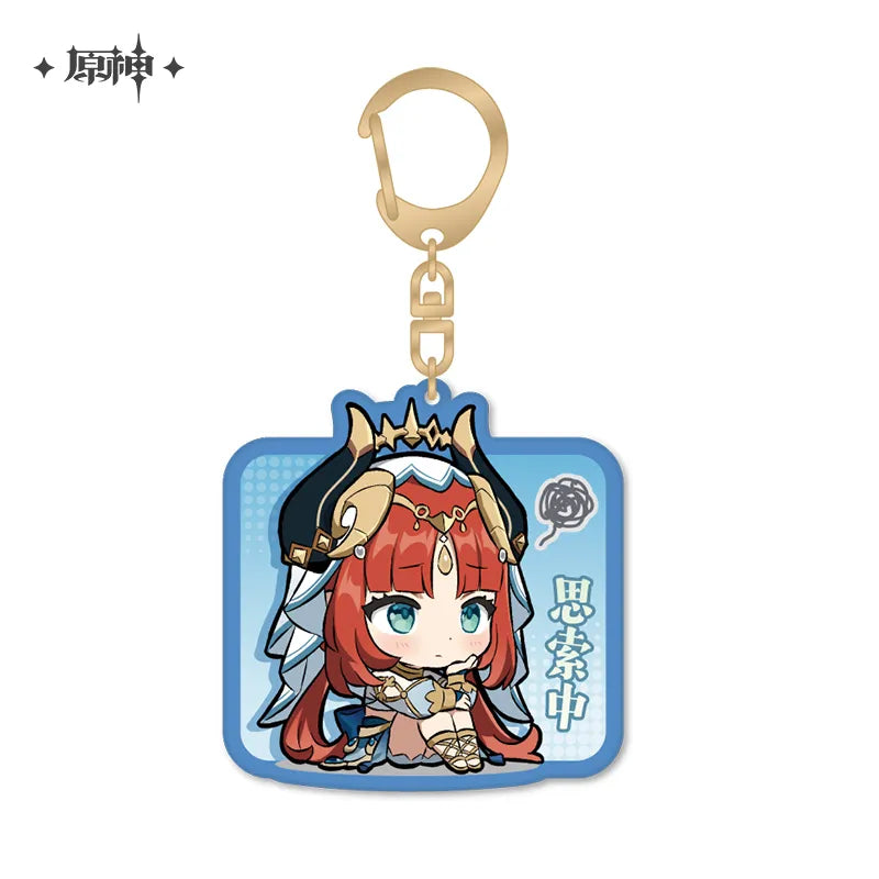 Chibi Emojis Series Acrylic Keychian Sumeru (ONLINE ORDER ONLY)