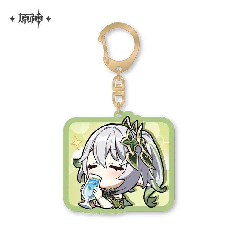 Chibi Emojis Series Acrylic Keychian Sumeru (ONLINE ORDER ONLY)