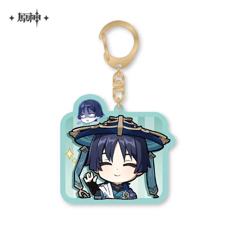 Chibi Emojis Series Acrylic Keychian Sumeru (ONLINE ORDER ONLY)