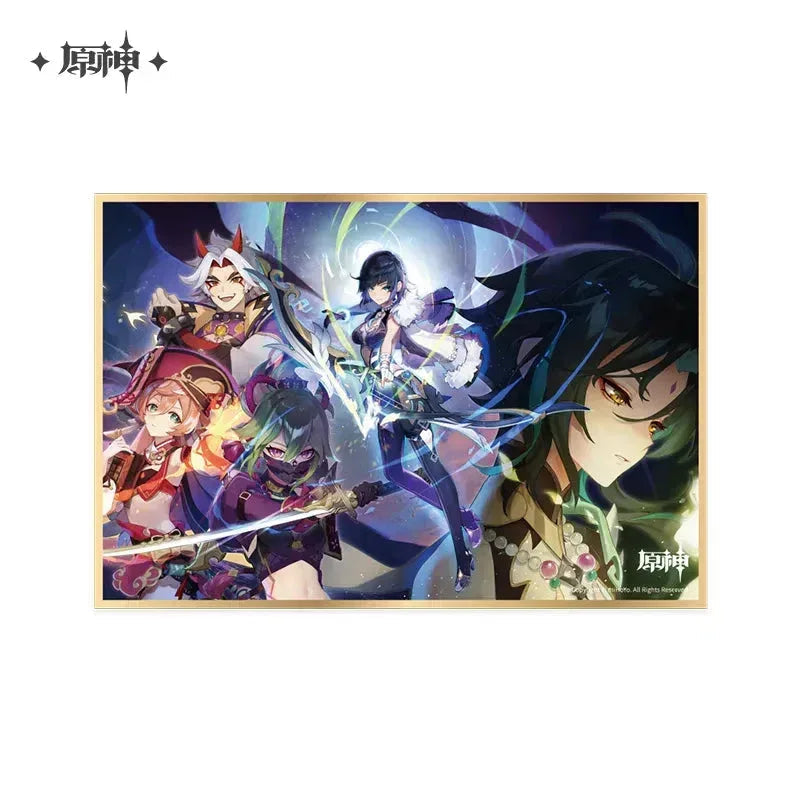 Genshin Impact Shikishi Card Board