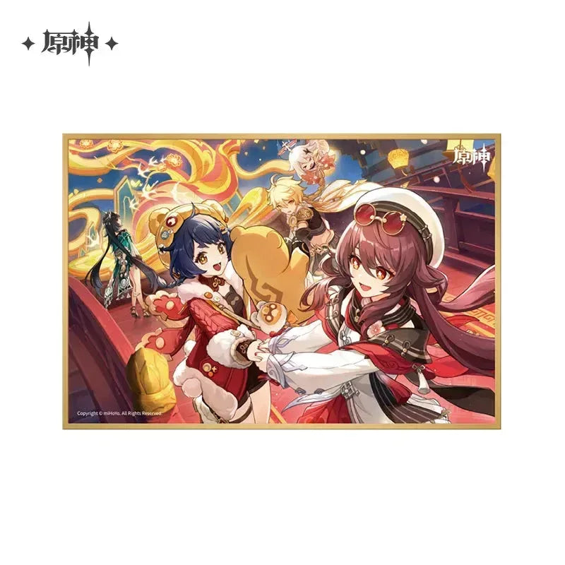 Genshin Impact Shikishi Card Board