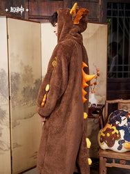 Zhongli Theme Impression Series Exuvia Plush Home Robe (Including Eye Mask) (ONLINE ORDER ONLY)